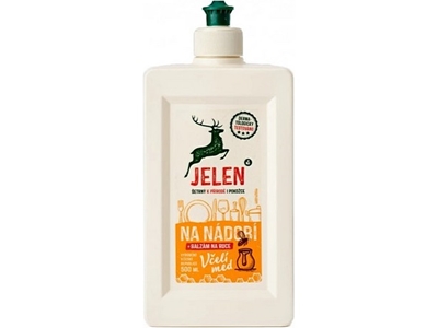 JELEN na nádobí Včelí med 500 ml 