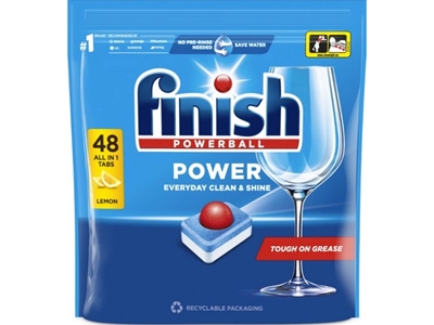 FINISH Power All in 1 Lemon 48 ks kapsle do myčky