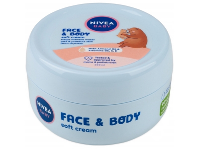 NIVEA Baby krém na obličej a tělo 200 ml