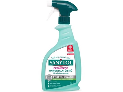 SANYTOL Professional univerzální dezinfekce čistič 750 ml