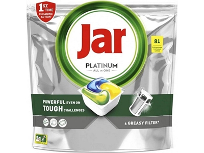 JAR kapsle do myčky Platinum 81 ks