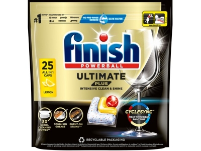 FINISH Ultimate Plus Lemon 25 ks
