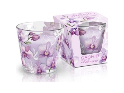 SVÍČKA vonná v konickém skle 115 g  Orchid Phalaenopsis