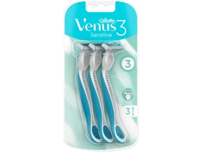 GILLETTE Simply Venus3 Sensitive jednorázová holítka 3 ks