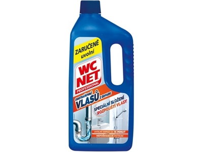 WC NET HAIR gel odstraňovač vlasů z odpadů 1 l