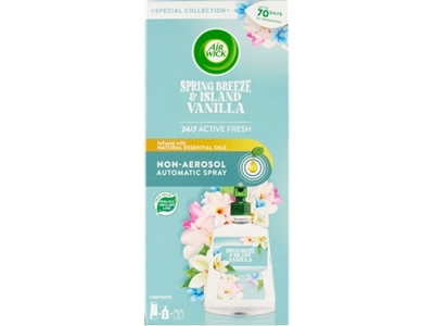 AIR WICK Active Fresh difúzér + náplň 228 ml Jarní vánek na vodní bázi