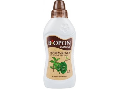 BOPON Vermikompost na zelené rostliny 500 ml                                                                                                                                                                                                              