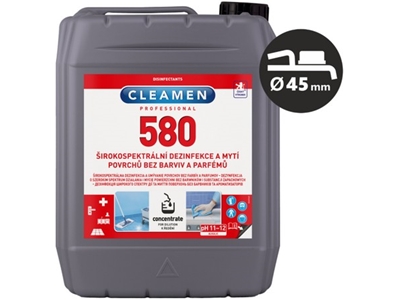 CLEAMEN 580 dezinfekce a mytí povrchů 5 l