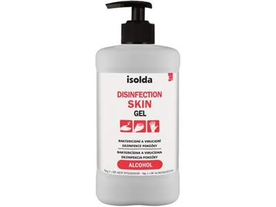 ISOLDA Disinfection SKIN Gel 400 ml dezinfekce rukou