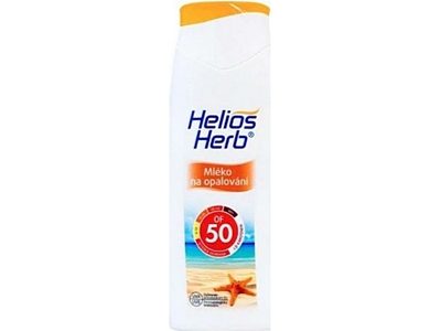 HELIOS Herb mléko na opalování OF 50  200 ml