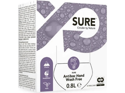 SURE Antimic Hand Wash antimikrobiální tekuté mýdlo bez parfemace  0,8 l