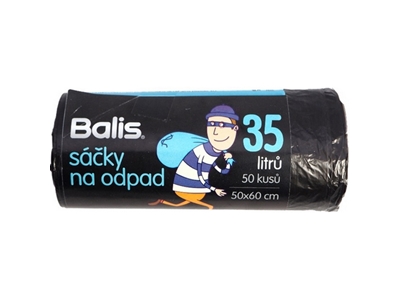 SÁČKY do koše  50 x 60 cm  35 l  50 ks