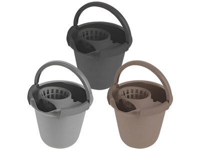VĚDRO PVC  YORK s výlevkou 12 l + ždímač                                                                                                                                                                                                                  