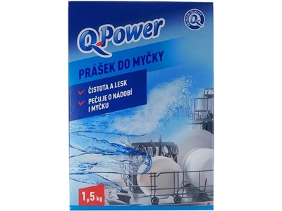 Q-POWER Prášek do myčky 1,5 kg