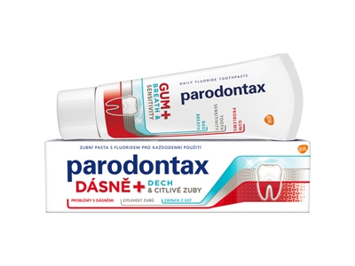 PARODONTAX Gum + Breath and Sensitivity 75 ml NOVINKA