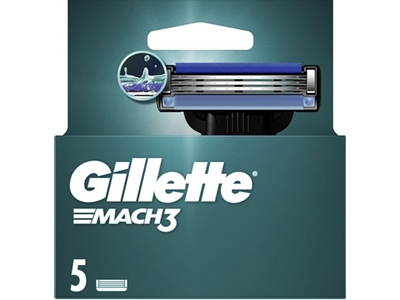 GILLETTE Mach3 hlavice  5 ks