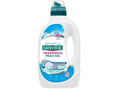 SANYTOL prací gel s vůní svěžesti 1,7 l