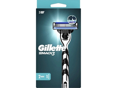 GILLETTE Mach3 strojek + 2 hlavice