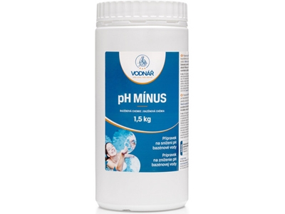 VODNÁŘ pH MINUS dóza 1,5 kg
