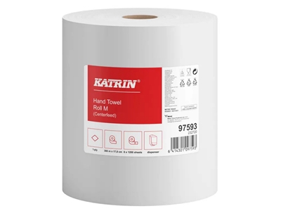 KATRIN pap.ruč.v roli MAXI,1-vrst.,celulóza, 300 m  (97593)    Novinka                                                                                                                                                                                    
