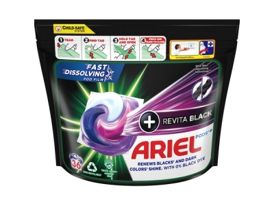 ARIEL gel.kapsle BLACK 36ks/sáček