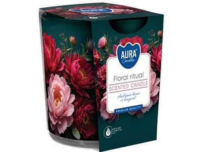 SVÍČKA vonná ve skle Floral Ritual