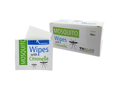 UBROUSKY vlhčené s citronelou proti hmyzu 50 ks