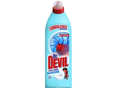 Dr. DEVIL WC gel Turbulence Polar Aqua 1 l