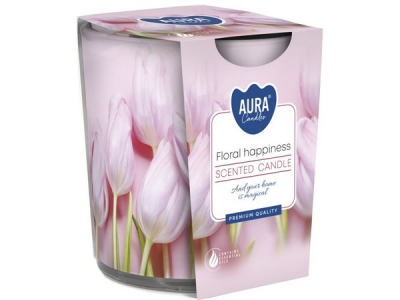 SVÍČKA vonná ve skle SN72S Floral Happiness
