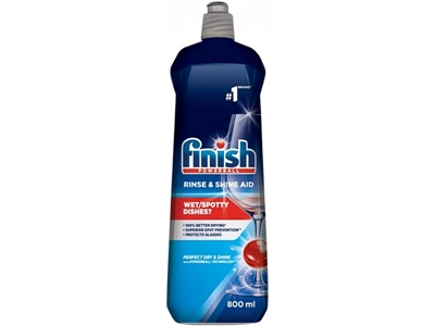 FINISH leštidlo Shine and Dry Regular 800 ml