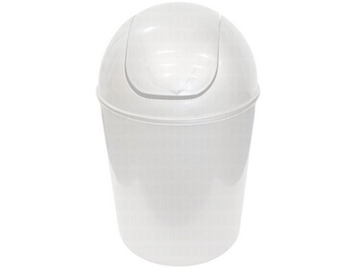 ODPADKOVÝ koš OSKAR plast bílý 7 l    0220460