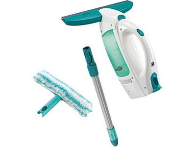 Leifheit Window Cleaner elektrický vysavač na okna s tyčí, oboustranným mopem 51003