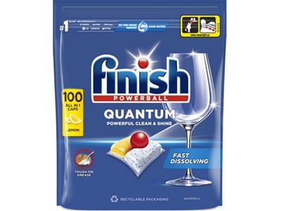 FINISH Quantum All in 1 kapsle Lemon 100 ks