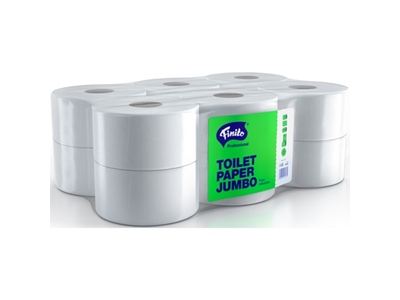 Toaletní papír JUMBO Finito 240 mm 2vrstvý celulóza 160 m (H14027) 1 role Prodej pouze po balení