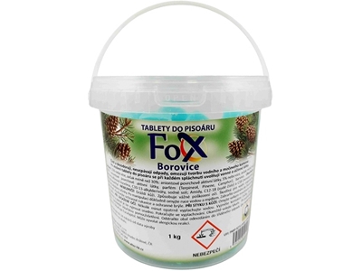 FOX tablety do pisoáru s vůní 1 kg