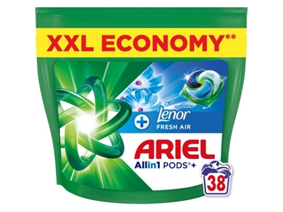 ARIEL gelové kapsle Fresh Air 38 ks
