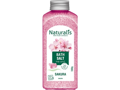 NATURALIS koupelová sůl Sakura 1 kg