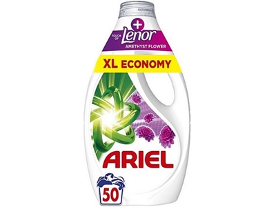 ARIEL prací gel Touch of Lenor Amethyst Flower 50 PD