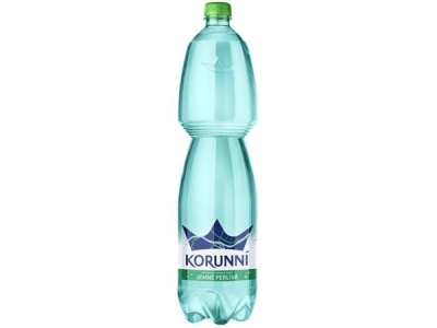 KORUNNÍ  jemně perlivá 1,5l  přírodní
