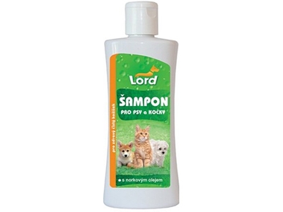 LORD šampon pro psy a kočky s norkovým olejem 250 ml