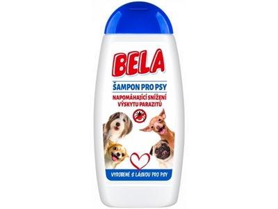 BELA šampon na psy antiparazitní 230 ml