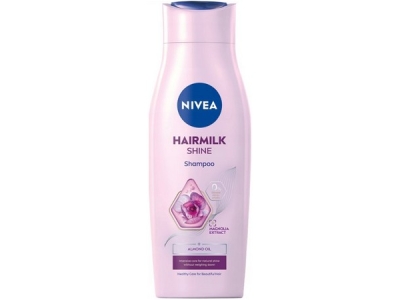 NIVEA šampon Hairmilk Shine 400 ml