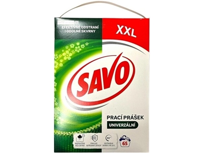 SAVO prací prášek univerzální 65 PD odstraňovač skvrn a zápachu