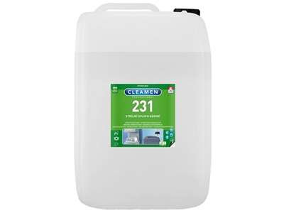 CLEAMEN 231 oplach pro myčky nádobí 20 kg                                                                                                                                                                                                                 