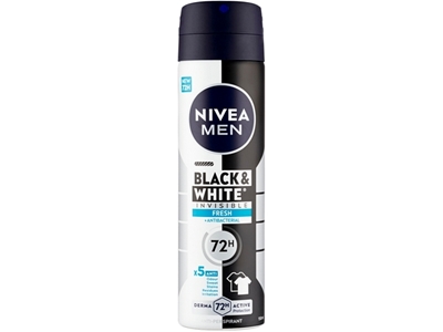 NIVEA FM deo sprej AP Black and White Fresh 150 ml