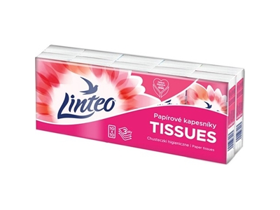 KAPESNÍČKY Linteo Satin 3vrstvé 10 x 10 ks