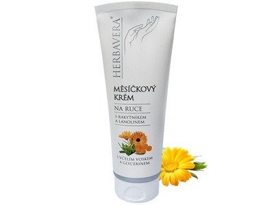 HERBAVERA krém na ruce s měsíčkem 120 ml