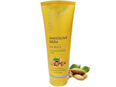 HERBAVERA mandlový krém s jojobou 120 ml