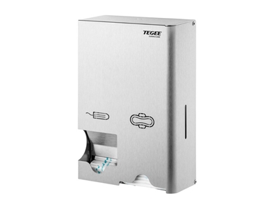 ZÁSOBNÍK na vložky a tampony, uzamykatelný, nerez                                                                                                                                                                                                         