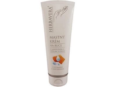 HERBAVERA mastný krém se včelím voskem 120 ml